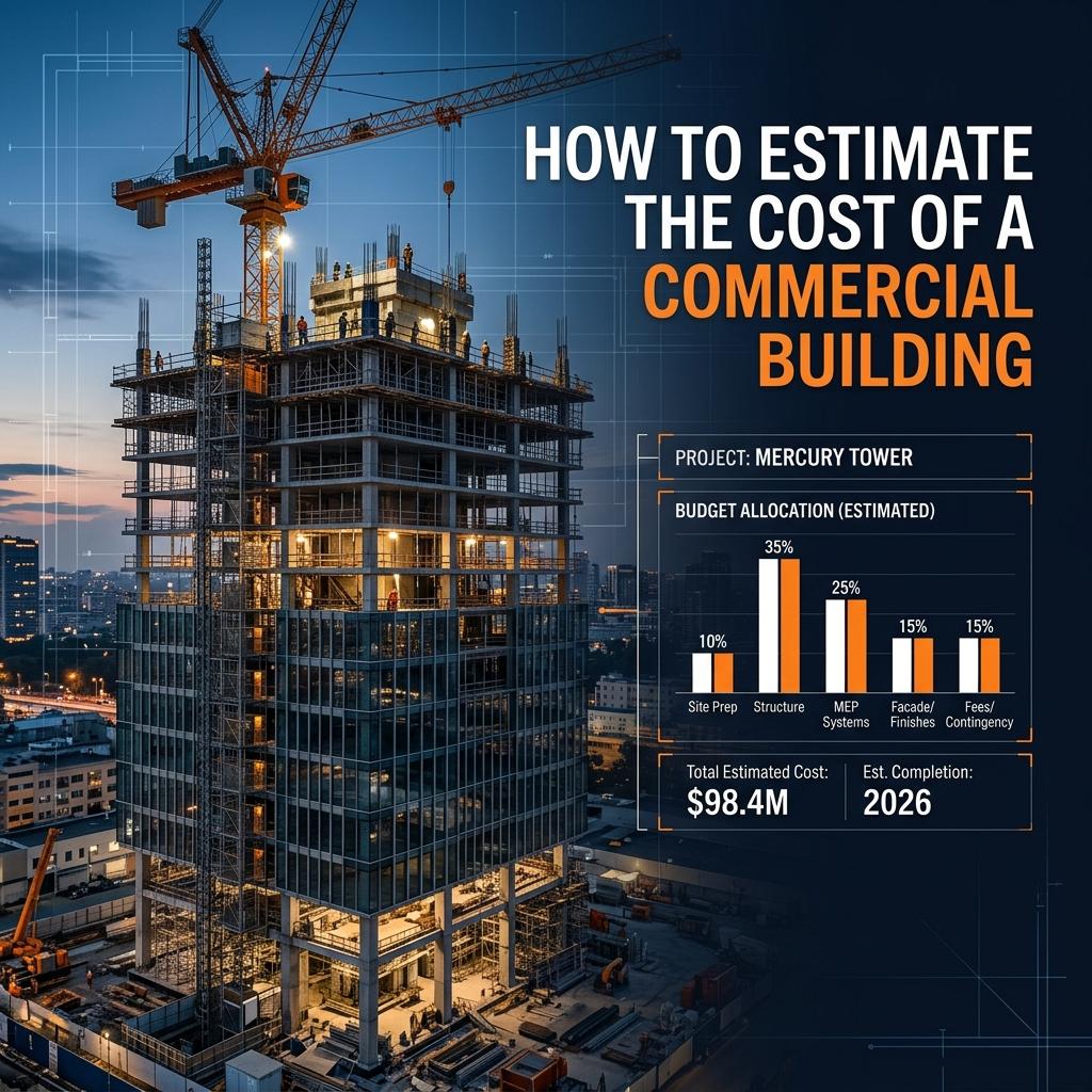 How to Estimate the Cost of a Commercial Building: Complete Guide